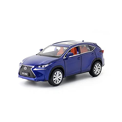 1 32 Für Lexus NX200T DieCast Spielzeug-Rennwagen Spielzeugfahrzeuge Modellautos Farben Können Variieren Druckguss Fahrzeuge Modell(Blau) von TQMEAD