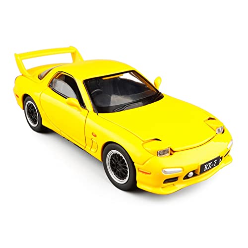 1 32 Für Mazda RX7 Legierung Druckguss Modellauto Sammlung Display Kind Spielzeugauto Geschenk Druckguss Fahrzeuge Modell(A) von TQMEAD