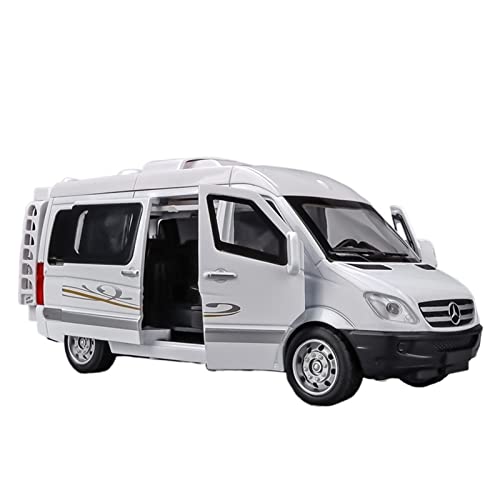 1 32 Für Mercedes-Benz Sprinter Nutzfahrzeuglegierung Druckgussmodell Sammlungsgeschenk Druckguss Fahrzeuge Modell(B) von TQMEAD