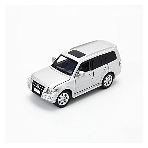 1 32 Für Mitsubishi Pajero V97 Zurückziehen Diecast Auto Legierung Auto Modell Simulation Spielzeugauto Druckguss Fahrzeuge Modell(B) von TQMEAD