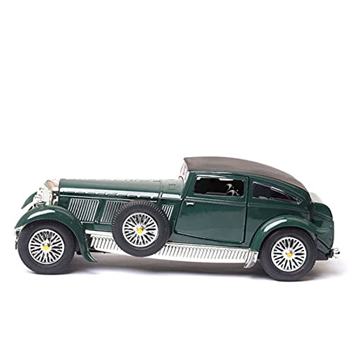 1 32 Für Oldtimer Vintage Diecast Metal Sammlerstück Modellauto Souvenir Beliebte Unvergessliche Einzelstücke Druckguss Fahrzeuge Modell(Grün) von TQMEAD