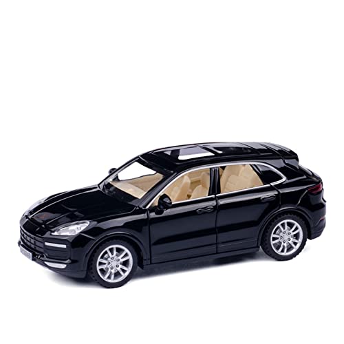 1 32 Passend for Porsche Cayenne Turbo Car Casting Auto Modell Kinder Pullback Auto Spielzeugauto Druckguss Fahrzeuge Modell(2) von TQMEAD