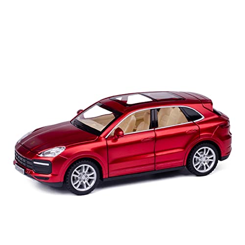 1 32 Passend for Porsche Cayenne Turbo Car Casting Auto Modell Kinder Pullback Auto Spielzeugauto Druckguss Fahrzeuge Modell(3) von TQMEAD