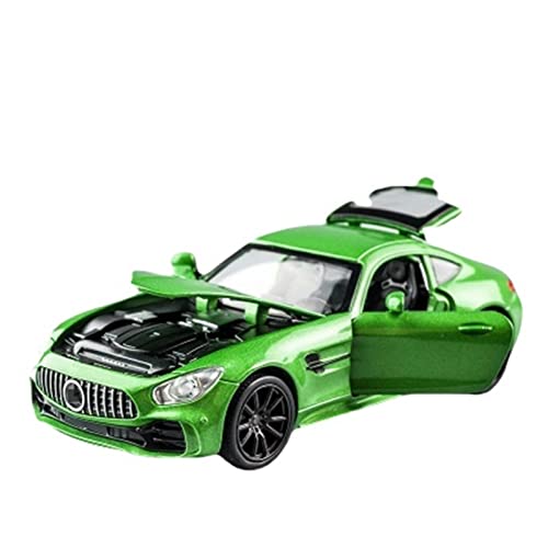 1 32 for AMG GTR Modellauto Aus Metalldruckguss, Kinderspielzeug Zum Zurückziehen Druckguss Fahrzeuge Modell(2) von TQMEAD