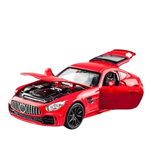 1 32 for AMG GTR Modellauto Aus Metalldruckguss, Kinderspielzeug Zum Zurückziehen Druckguss Fahrzeuge Modell(4) von TQMEAD