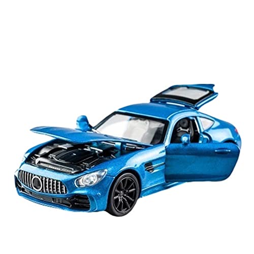1 32 for AMG GTR Modellauto Aus Metalldruckguss, Kinderspielzeug Zum Zurückziehen Druckguss Fahrzeuge Modell(Taglia unica) von TQMEAD
