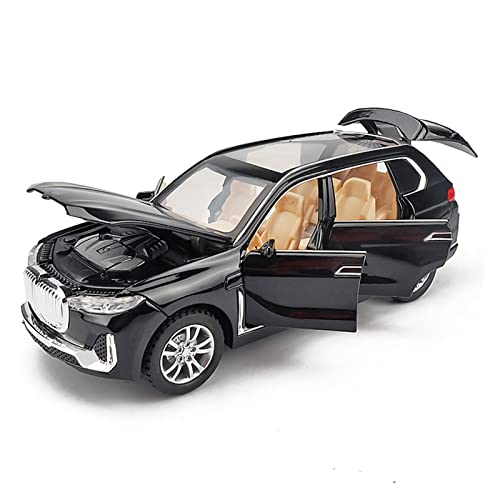 1 32 for BMW X7 Simulation Legierung Diecast Autos Modell Zurückziehen SUV Kinderspielzeug Auto Druckguss Fahrzeuge Modell(A) von TQMEAD