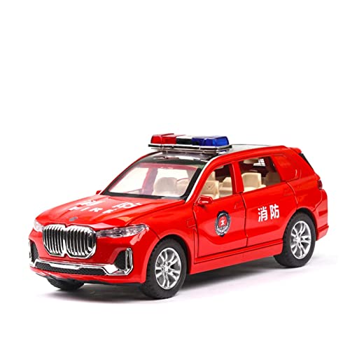 1 32 for BMW X7 Simulation Legierung Diecast Autos Modell Zurückziehen SUV Kinderspielzeug Auto Druckguss Fahrzeuge Modell(E) von TQMEAD