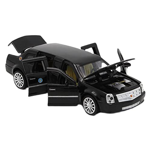 1 32 for Cadillac Presidential Limousine Alloy Diecast Model Sound and Light Spielzeugauto Druckguss Fahrzeuge Modell(A) von TQMEAD