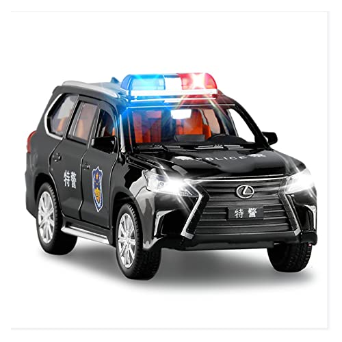 1 32 for Lexus LX570 Legierung Druckguss Autospielzeug Mit Soundlicht 6 Offene Türen Druckguss Fahrzeuge Modell(E) von TQMEAD