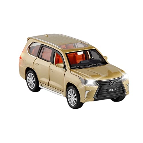 1 32 for Lexus LX570 Simulation Auto Spielzeug Klassische Modell Kinder Lernspielzeug Druckguss Fahrzeuge Modell(3) von TQMEAD