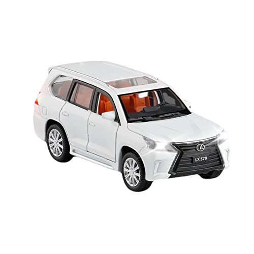 1 32 for Lexus LX570 Simulation Auto Spielzeug Klassische Modell Kinder Lernspielzeug Druckguss Fahrzeuge Modell(4) von TQMEAD