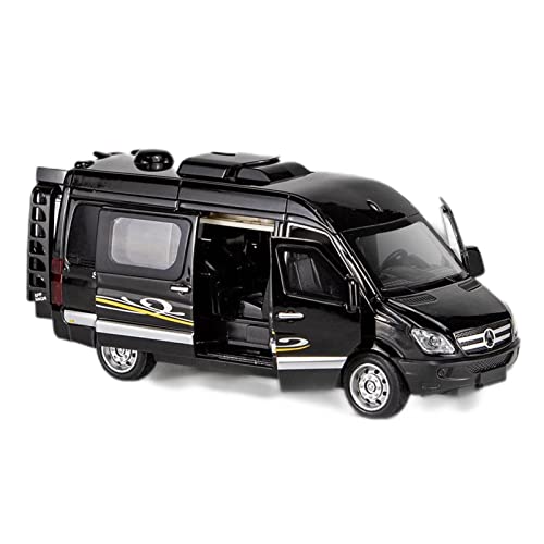 1 32 for MB Sprinter MPV Van Sprinter RV Legierung Modell Metall Spielzeugauto Sound Und Licht Druckguss Fahrzeuge Modell(A) von TQMEAD