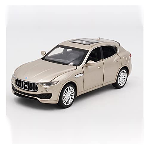 1 32 for Maserati Levante SUV Alloy Diecast Car Model Pull Back Car Mit Sound&Light Druckguss Fahrzeuge Modell(D) von TQMEAD