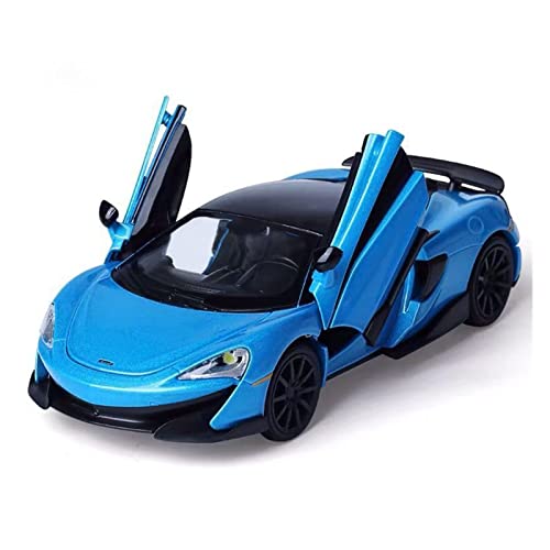 1 32 for McLaren 600LT Alloy Die Cast Sportwagen Modell Spielzeug Simulation Sound Light Zurückziehen Druckguss Fahrzeuge Modell(B) von TQMEAD