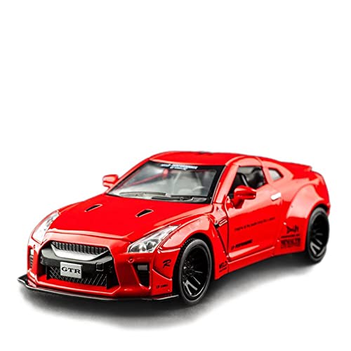 1 32 for Nissan GTR R35 Alloy Diecast Sport Race Sound Und Licht Modell Spielzeugauto Druckguss Fahrzeuge Modell(E) von TQMEAD