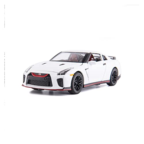 1 32 for Nissan Skyline Ares GTR R35 Diecast Metall Spielzeugauto Modell Hohe Simulation Zurückziehen Druckguss Fahrzeuge Modell(D) von TQMEAD