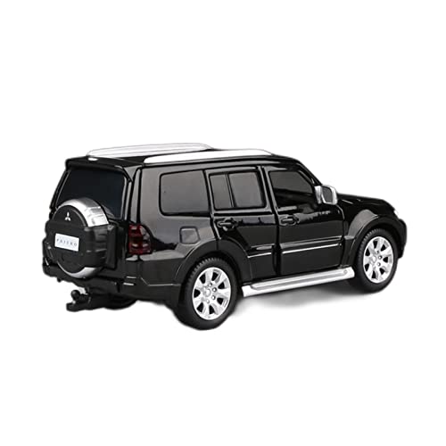 1 32 for Pajero V97 SUV Legierung Druckguss Spielzeug Fahrzeug Sound Licht Lenkstoßdämpfer Druckguss Fahrzeuge Modell(A) von TQMEAD