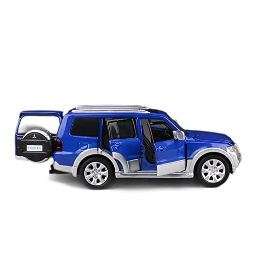 1 32 for Pajero V97 SUV Legierung Druckguss Spielzeug Fahrzeug Sound Licht Lenkstoßdämpfer Druckguss Fahrzeuge Modell(D) von TQMEAD