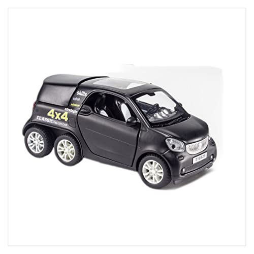 1 32 for Smart 6X6 Pickup Fahrzeug Legierung Modell Diecast Metal Simulation Spielzeugauto Soundlicht Druckguss Fahrzeuge Modell(A) von TQMEAD