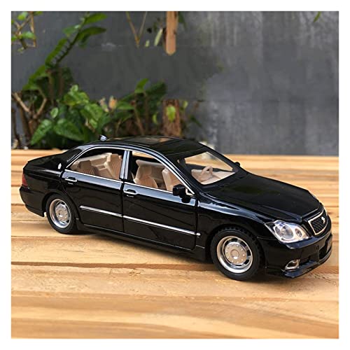 1 32 for Toyota KROON Druckgusslegierung Automodell Simulation Soundeffekt Spielzeug Geschenk Druckguss Fahrzeuge Modell(Schwarz) von TQMEAD