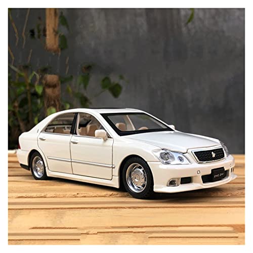 1 32 for Toyota KROON Druckgusslegierung Automodell Simulation Soundeffekt Spielzeug Geschenk Druckguss Fahrzeuge Modell(White) von TQMEAD