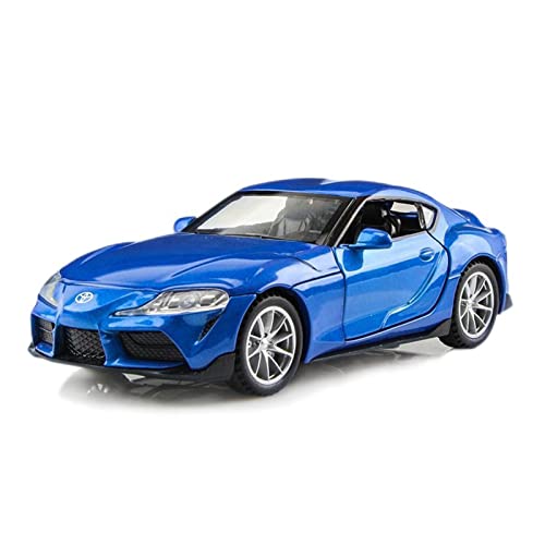 1 32 for Toyota Supra Spielzeuglegierung Auto Diecast Automodell Miniatur Maßstab Spielzeug for Kinder Druckguss Fahrzeuge Modell(B) von TQMEAD