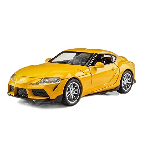 1 32 for Toyota Supra Spielzeuglegierung Auto Diecast Automodell Miniatur Maßstab Spielzeug for Kinder Druckguss Fahrzeuge Modell(D) von TQMEAD