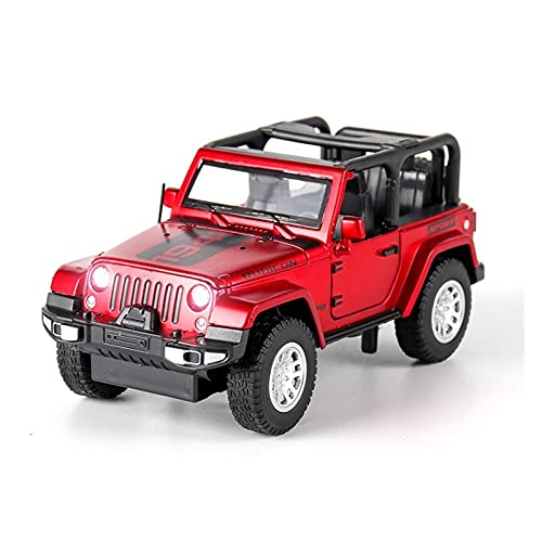 1 32 for Wrangler Rubicon Alloy Vehicle Model Toy Exquisite Offroad-Sammlung Spielzeugauto Druckguss Fahrzeuge Modell(B) von TQMEAD