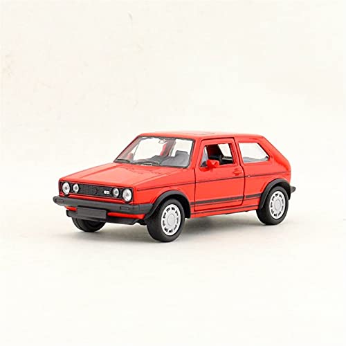 1 36 Automodell für Volkswagen Golf I GTI Legierung Diecast Toy Car Sound Light Zurückziehen Spielzeugfahrzeug Druckguss Fahrzeuge Modell von TQMEAD