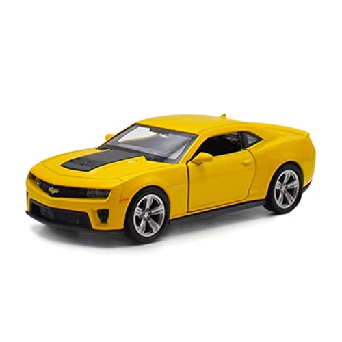 1 36 Für Chevrolet Camaro High Simulation Sportwagen Spielzeug Zurückziehen Für Kinder Geschenk Druckguss Fahrzeuge Modell von TQMEAD