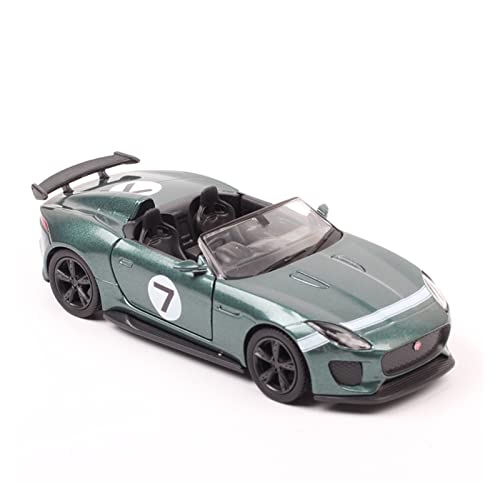 1 36 Für F-Type 7 Classic Cabrio Supercar Legierung Automodell Erwachsene Szene Jungen Geschenk Spielzeug Druckguss Fahrzeuge Modell von TQMEAD