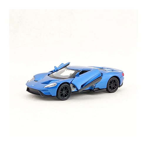 1 36 Für Ford GT Sports Vehicle Collection Dekoration Souvenir Ornamente Display Jungen Geschenk Druckguss Fahrzeuge Modell von TQMEAD
