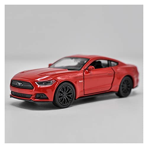 1 36 Für Ford Mustang GT Alloy Sports Car Simulation Die-Cast Pullback Modellauto Spielzeug Druckguss Fahrzeuge Modell(A) von TQMEAD