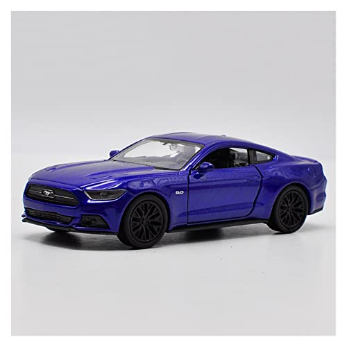 1 36 Für Ford Mustang GT Alloy Sports Car Simulation Die-Cast Pullback Modellauto Spielzeug Druckguss Fahrzeuge Modell(B) von TQMEAD