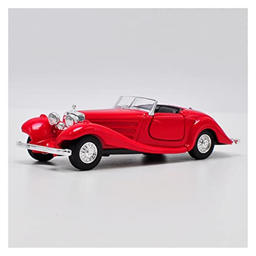 1 36 Für Mercedes-Benz 1936 500K Classic Alloy Car Model Simulation Pullback Vehicle Gift Druckguss Fahrzeuge Modell(B) von TQMEAD