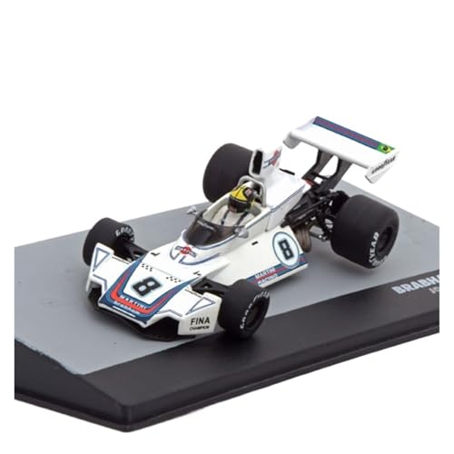 1 43 BT44B #8 Brasilianisches Meisterschaftsauto F1 1975 Rennwagen Legierung Automodelle Sammlung Druckguss Fahrzeuge Modell von TQMEAD