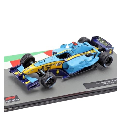 1 43 Für F1-Rennwagenmodell Renault R24#7 2004 Rennwagen-Legierungsautomodell Statische Anzeige Druckguss Fahrzeuge Modell von TQMEAD