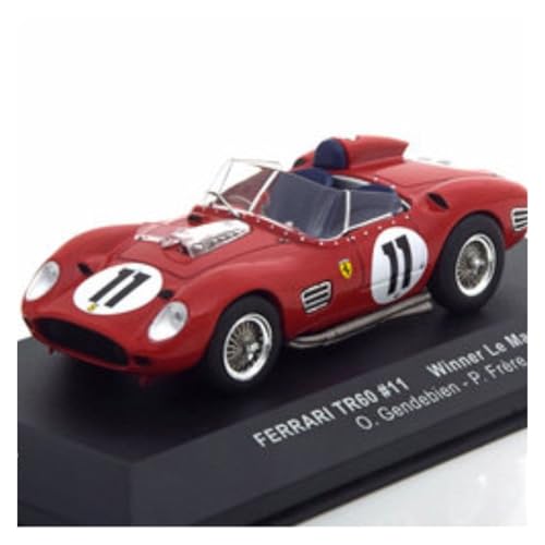 1 43 Für Ferrari TR60 1960 Le Mans Gewinnendes Rennwagenmodell Aus Legierung, Statisches Ornament, Erwachsenensammlung Druckguss Fahrzeuge Modell 1 43 Für Ferrari TR60 1960 Le Mans Gewinnendes Rennwagenmodell Aus Legierung, Statisches Ornament, Erwachsenensammlung Druckguss Fahrzeuge Modell von TQMEAD