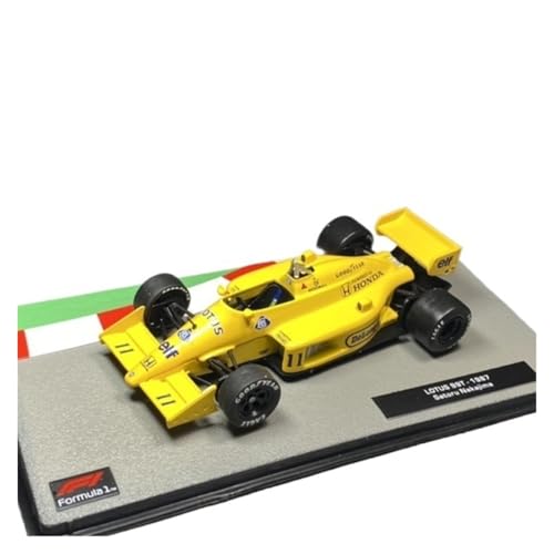 1 43 Für S.Nakajima Lotus 99T #11 F1 Formel 1987 Legierung Rallye Auto Modell Statische Display Sammlung Druckguss Fahrzeuge Modell von TQMEAD