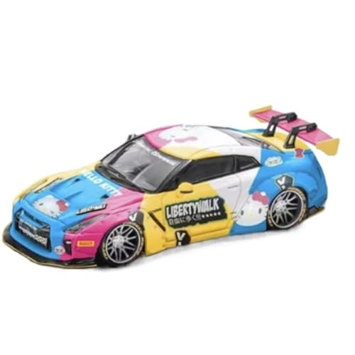 1 64 Für Nissan GTR R35 Wide Body Conversion Bunte Cartoon-Farbe Legierung Auto Modell Sammlung Druckguss Fahrzeuge Modell 1 64 Für Nissan GTR R35 Wide Body Conversion Bunte Cartoon-Farbe Legierung Auto Modell Sammlung Druckguss Fahrzeuge Modell von TQMEAD