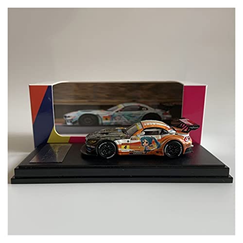 1 64 for BMW Z4 GT3 BMW Z4 GT3 Simulation Legierung Automodell Erwachsene Sammlung Geschenk Spielzeugauto Druckguss Fahrzeuge Modell(Taglia unica) von TQMEAD