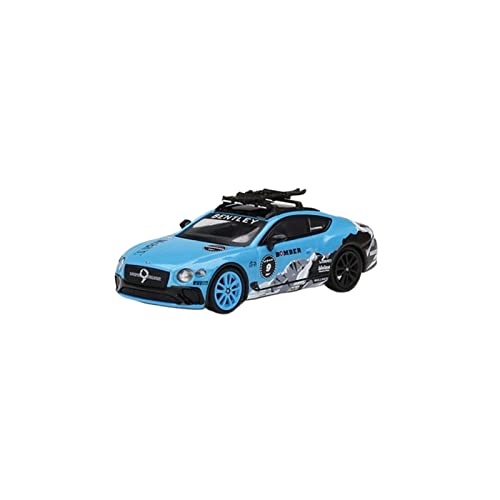 1 64 for Bentley GT3 Ski Edition 2020 Continental GT3 7# Simulation Legierung Automodell Erwachsene Sammlung Spielzeug Handwerk Druckguss Fahrzeuge Modell(2) von TQMEAD