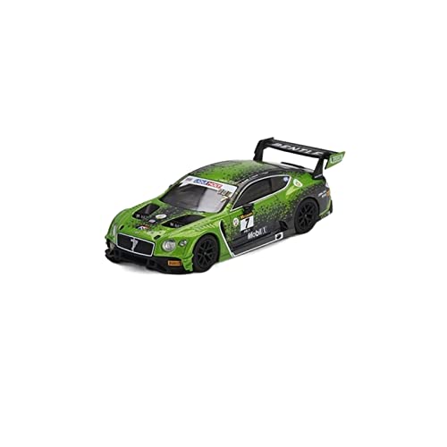 1 64 for Bentley GT3 Ski Edition 2020 Continental GT3 7# Simulation Legierung Automodell Erwachsene Sammlung Spielzeug Handwerk Druckguss Fahrzeuge Modell(Taglia unica) von TQMEAD