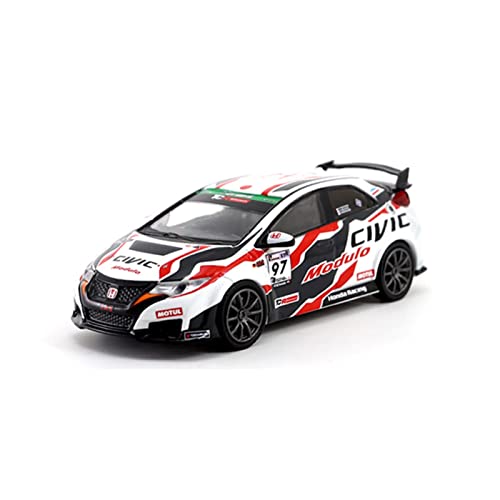 1 64 for Honda Civic Type R FK2 Super Taikyu #97 Automodell Erwachsene Sammlung Geschenk Spielzeugauto Druckguss Fahrzeuge Modell 1 64 for Honda Civic Type R FK2 Super Taikyu #97 Automodell Erwachsene Sammlung Geschenk Spielzeugauto Druckguss Fahrzeuge Modell von TQMEAD