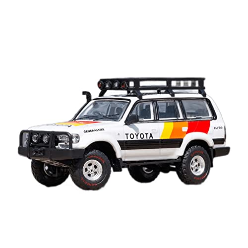1 64 for Toyota Cool Road Ze Lu Xun Lc80 Simulation Legierung Auto Modell Erwachsene Sammlung Geschenk Gedenk Spielzeugauto Druckguss Fahrzeuge Modell(12) von TQMEAD