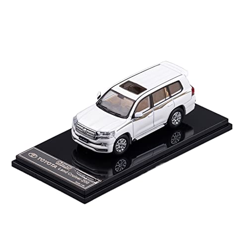 1 64 for Toyota Land Cruiser Land Cruiser LC200 Simulation Legierung Auto Modell Erwachsene Sammlung Geschenk Spielzeugauto Druckguss Fahrzeuge Modell(Taglia unica) von TQMEAD