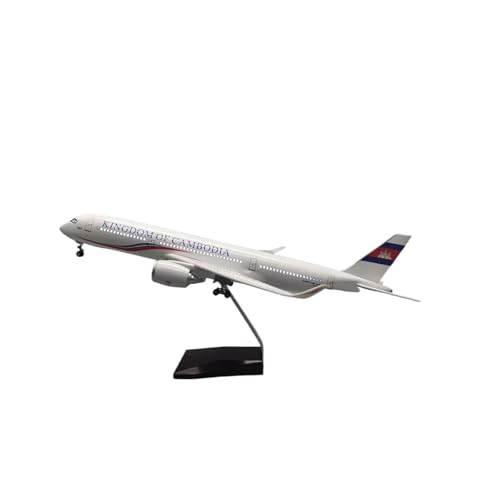 TQMEAD 1:142 Für A350 Harz Druckguss Modell Multifunktionale Dekoration Statische Display(with Light) von TQMEAD