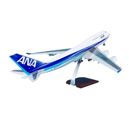 1:150 Für B747-400 ANA ABS Material Flugzeugmodell Mit Rädern Miniatur von TQMEAD