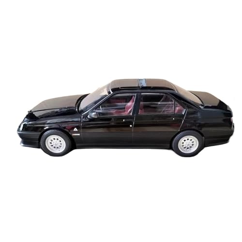 1:18 Für Alfa Romeo 164 Q4 1994 Simulation Legierung Druckguss Auto Modell Hause Dekoration Druckguss Fahrzeuge Modell(Black) von TQMEAD